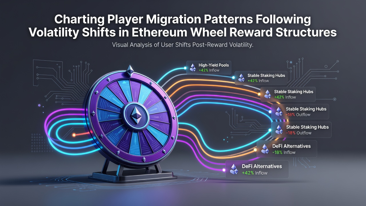 Grafik mit Wallet-Transfermustern und Volatilitätsdaten aus Ethereum-Roulette-Plattformen