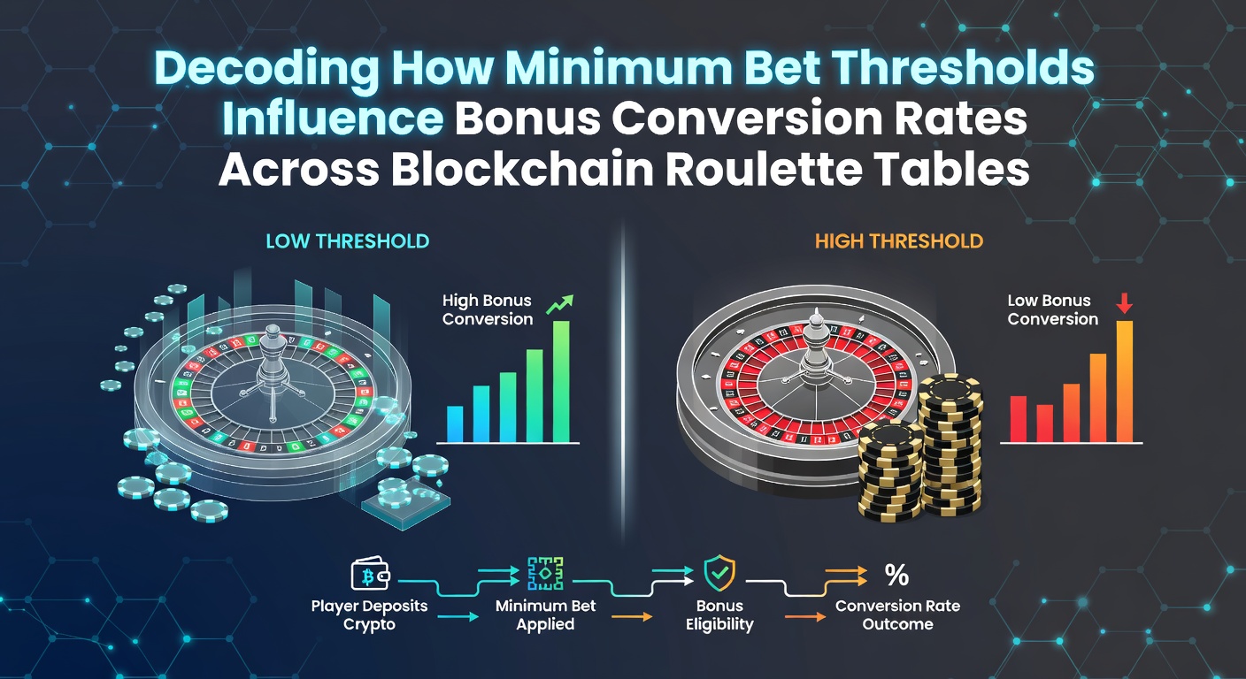 Analyse der Mindesteinsatz-Schwellenwerte in Blockchain-Roulette-Plattformen mit Fokus auf Bonus-Konversion