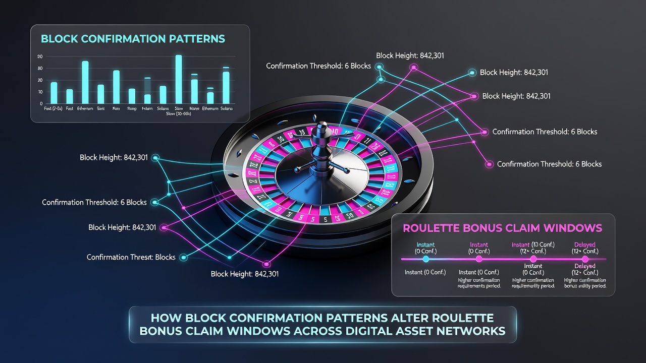 Transaktionsfluss und Bonus-Claim in Blockchain-Roulette