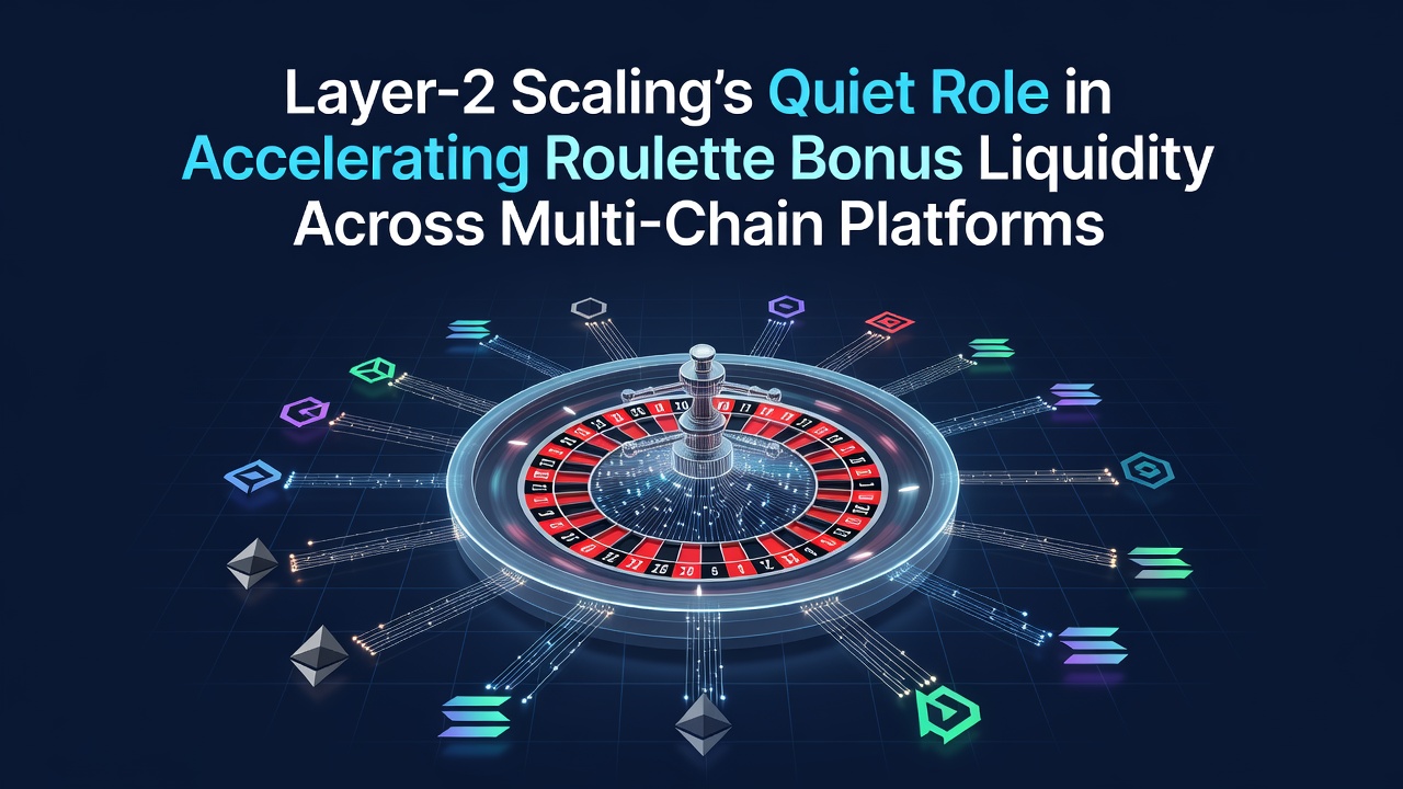 Illustration showing Layer-2 blockchain networks connecting multiple chains for roulette bonus liquidity